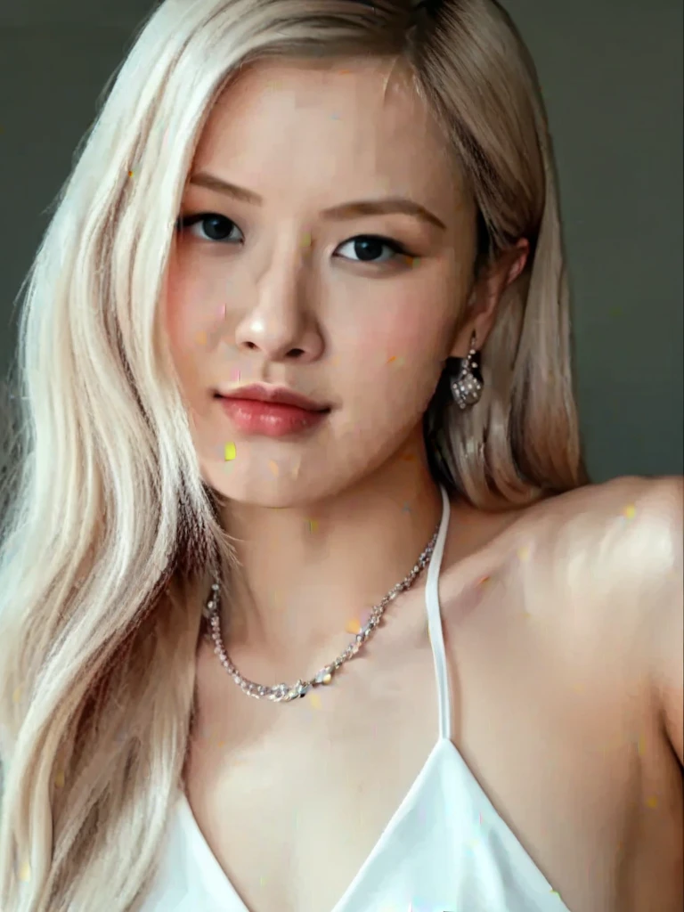 Girl with Korean face, small and equal eyes, Smooth and well-structured skin, good 4K quality