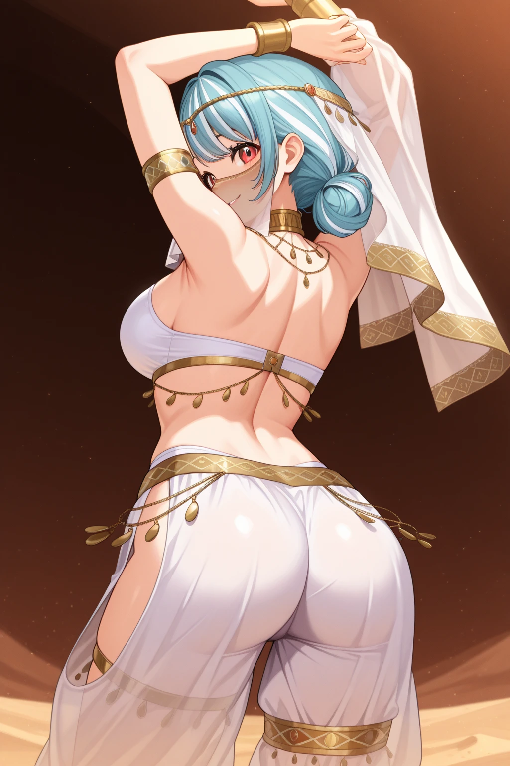 masterpiece,best quality,high resolution,8k,ultra HD,wallpaper,illustration,beautiful detailed eyes,perfect face,cowboy shot,beautiful detailed eyes,extremely detailed face,perfect lighting,extremely detailed CG,perfect hands,perfect anatomy,perfect body,perfect hands,perfect fingers,1woman,full body,,(muscle fighter:1.1),silver long hair, blue eyes,(large breasts:1.2),Medium ass,medium nipples,white yukata,,clothed,,looking at viewer,sexy look pose,cameltoe,Steam,sweat,1person,silver fox medium ears,(silver fox single tail from coccyx:1.3),