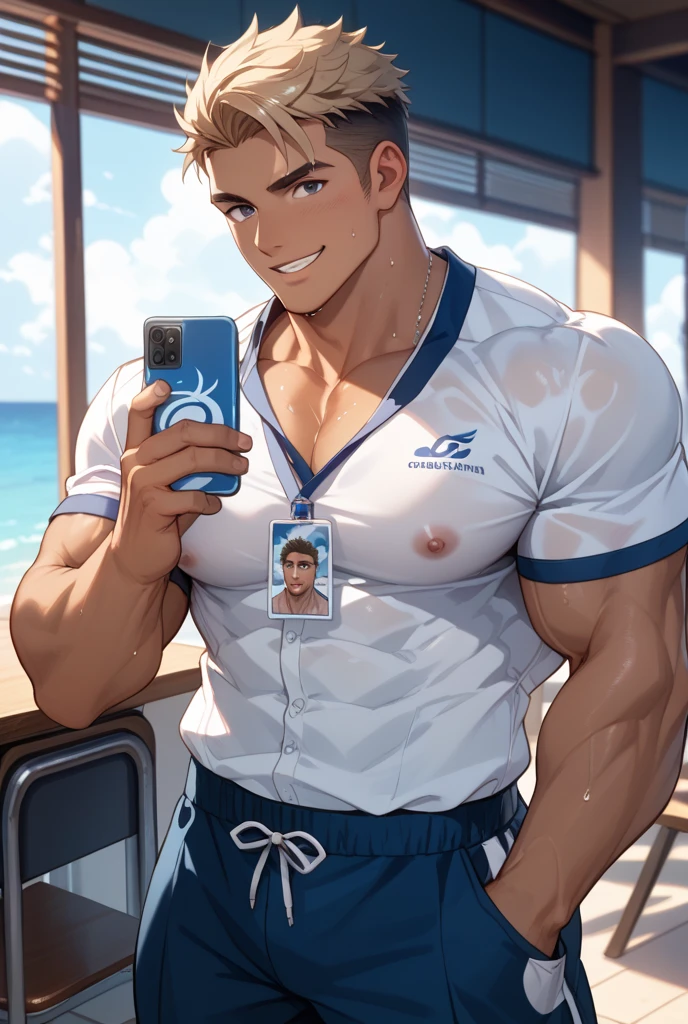 best quality, masterpiece, yaoi, 2 boys, two handsome young men riding a Ferris Wheel, carnival in the background, perfect fingers, no watermark, no logo, no signature