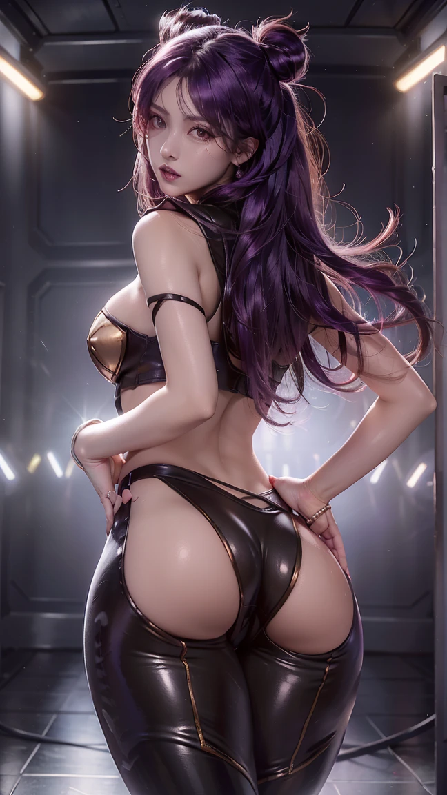 { 1 Japanese girl is surrounded by black men, in strip club, men are laughing, ((pouting ass)), ((POV thick penis bulge, POV penetration sex, a lot of cum on ass)) }, { (masterpiece), (absurd resolution:1.4), (best quality:0), (photo realistic:1.8), (Luminous lighting:1.3), (Chiaroscuro:1.3) }, { (young, beautiful, 20 years old), (makeups:0),(blushed face:0),(weeping:1.1),(eyes rolled up:1.2),(panting:0),(sexually aroused:1.6), (shiny skin:0),((slender body)), ((beautiful big ass)), ((neon color hair)), (messy long hair) }, { }