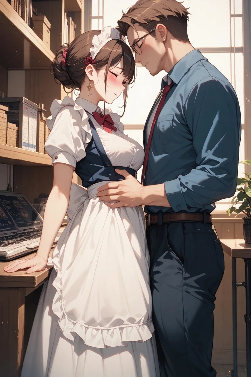 (man and woman kissing:2),, (masutepiece, Best Quality, hight resolution, nffsw, Perfect Pixel, depth of fields, 4K), , Perfect body, , (boys and girls:1.8), (2 human in picture:2) boy on top, short hair, dress, hat, cape, black bow, pendant, skirt, jewelry,long sleeves, frils, charrorona,
, nsfw,(ecstasy:1.3) ,(slut:1.2),(vulgarity:1.3),(fucked silly:1.1),(steam:1.1),(wet:0.8),(trembling:0.8),(tears:0.7) ,(drooling:0.6),(sweat:0.8), wince,(orgasm:1.5), , (nipples:1.4), (boy fondle girl's breasts:2) , large boob, bed room, (hardcore sex),