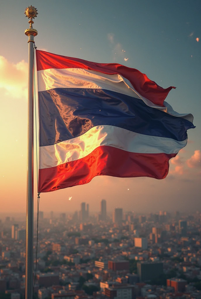 a helicopter flies over the singapore flag, SingaporeFlag, Hyperrealistic, Hyperdetailed,, realistic, masterpiece, best quality, ultra realistic, High Detail,<lora:AsiaFlags01-000002:1> ,