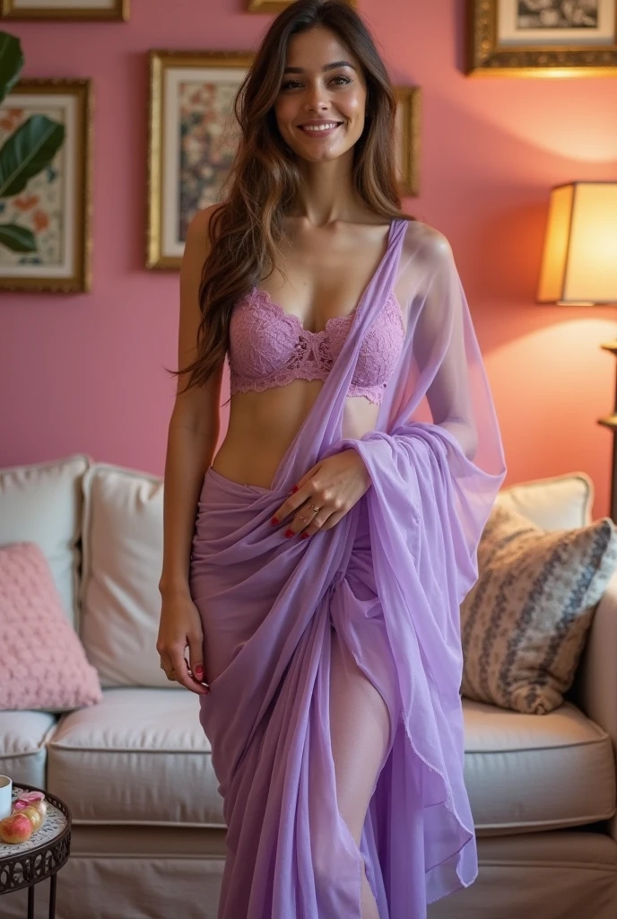 (1 gorgeous malay girl wearing lingerie and arm sleeve, wearing plain hijab, she is hugging 1 handsome man 40 years old with slick back hair, he is shirtless and wear shorts) he rubs her crotch against her, dynamic pose, ultra realistic, masterpiece, maximum quality, detailed skin texture, skin pores, film grain, eyes closed, skin marks, moles, highly detailed skin, fantasy flower garden, (flowers blooming densely in background), lisianthus, pale pink and light azure color grading, surreal and dreamy environment, ethereal foliage, high contrast, ink strokes, over exposure, abstract, (watercolor painting by John Berkey and Jeremy Mann, brush strokes), flower petals and leaves flying blown by wind, film grain, film noise, cinematic composition, (his pants bulging)