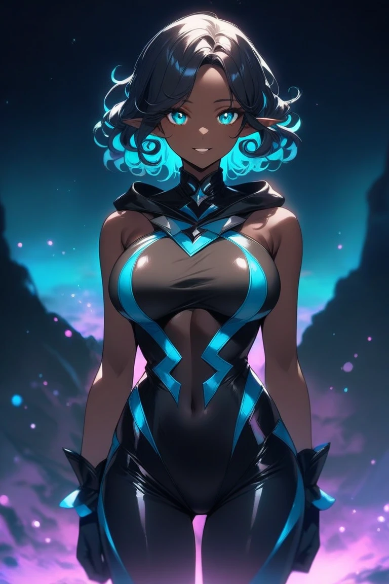 aqua \(kingdom hearts\), 1girl, absurdres, aura, bad id, corruption, dark-skinned female, dark aura, dark skin, detached sleeves, glowing, glowing eyes, grey background, grey hair, yellow eyes, highres, kingdom hearts, kingdom hearts iii, looking to the side, serious, short hair, solo, upper body
<lora:aqua:0.60>