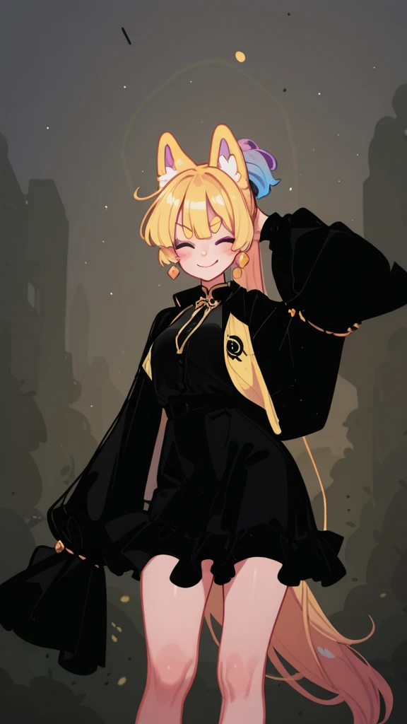Perfect quality,Perfect human anatomy,Fox Girl,big sister,Sister next door,Short-sleeved shirt,Suspender top,Loose tops,blond,Golden haired fox,Blonde hair all over,Long hair,Loose hair,furry,hairy,Full figure,Tall figure,Royal sister,Charm,Big Ass,Hips,Stick out your butt,Perfect ass,Smile,Outdoor Background,Light and Shadow,detail