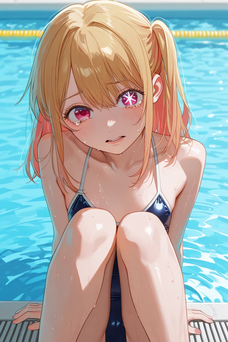 (8K, 4K, Best Quality, hight resolution:1.2), (maasterpiece, Realistic, photographrealistic:1.37), 1girl in, Solo, fullnude、Beautiful face, Eyelashes, Nose, Glossy lips, (Detailed eyes, Looking at Viewer, Fair skin, White skin:1.2), fine complexion, Upper body,
(:1.2), Large breasts,,
outdoor bath,
two side up, absurdly long hair, Blonde hair, Pink hair, Bangs,
Younger, aged down,