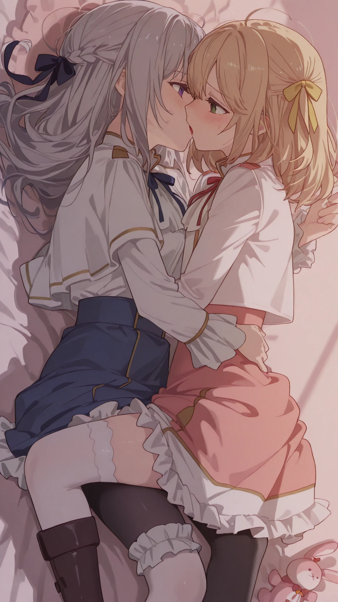 ??????、Bedroom、Completely ?????、Multiple women、????? woman with a ????? growing out of her ??????、Lesbian ??? between women、Two women are ????????、????? comes out、Sweat、???????????、Embarrassed expression、smile、???????????、Jolt!！Jolt!！??????、！！！！Beep！Feels good、??????????、futa、????? insertion、Dirty、