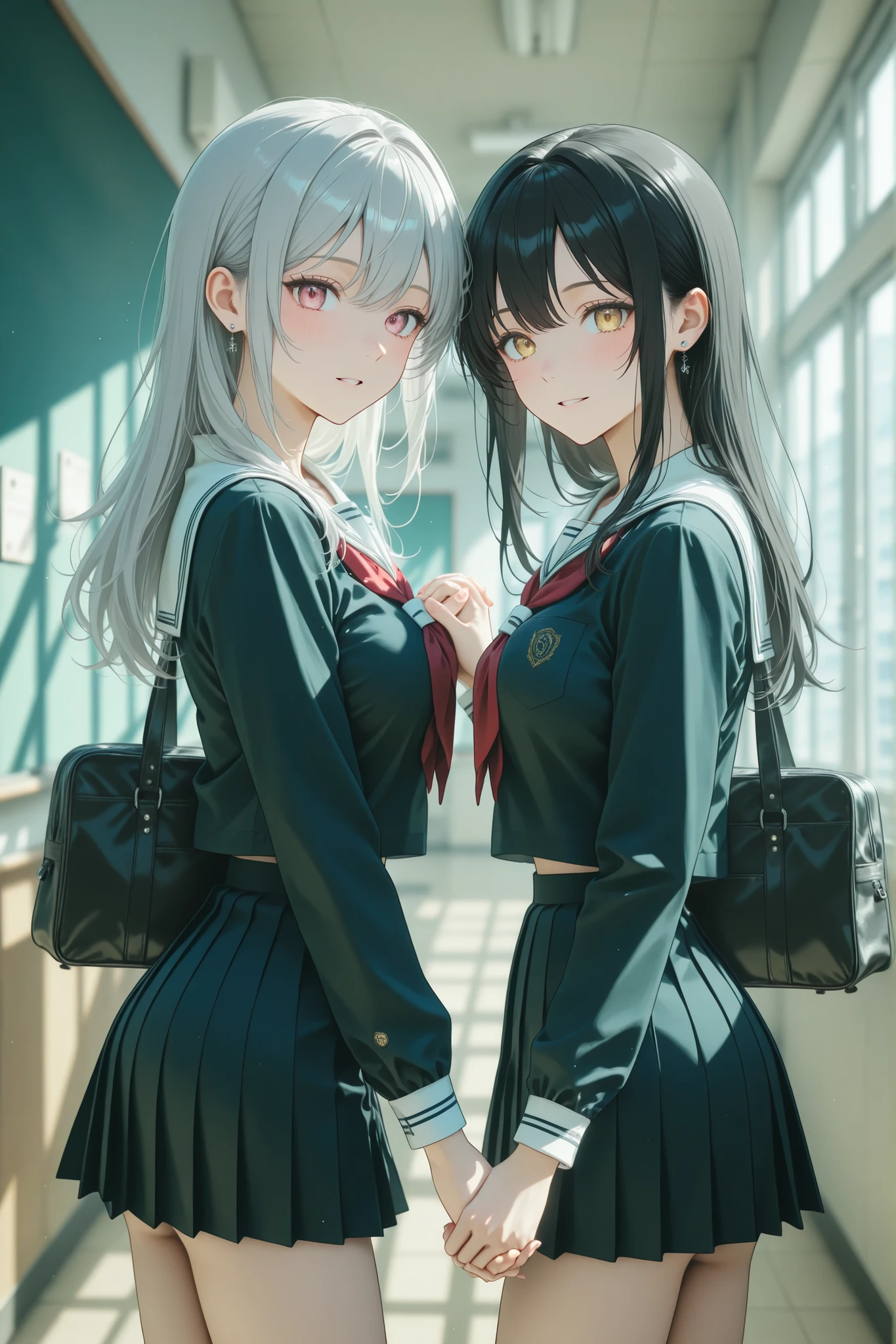 Half of high school students are going, holding hands