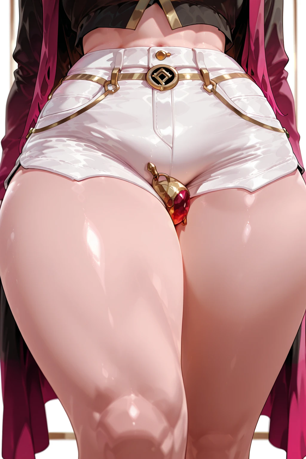 ((Best Quality)),NSFW,((photo realistic)),((Absurd resolution,Ultra High Resolution,Highly detailed)),(Highly detailed face:1.2),(full of cherry blossoms),(low angle),natural lighting,((1 Japanese girl)),(metallic eyeshadow:1.2),(makeup:1.2),(mature female),(beautiful detailed eyes),(brown eyes:1.2),BREAK,(armpit hair:1.3),(topless:1.4),(pink fundoshi:1.3),(fun-roku),feminine,((beautiful)),(pretty face),((cry)),(open mouth:1.2)(futa_overflow),(crotch bulge),(penis peek),detailed skin,(Pubic hair:1.3),BREAK,(bushy eyebrows),straight eyebrows,Low eyebrows,(thick lips:1.3),(Glossy lips),(pink lipstick),((blush)),(statuesque body:1.4),curvy hips,wide forehead,braid,Perfect Anatomy,(flat chest:1.6),(Black medium hair),BREAK,erect nipples,head accessory,flower accessory