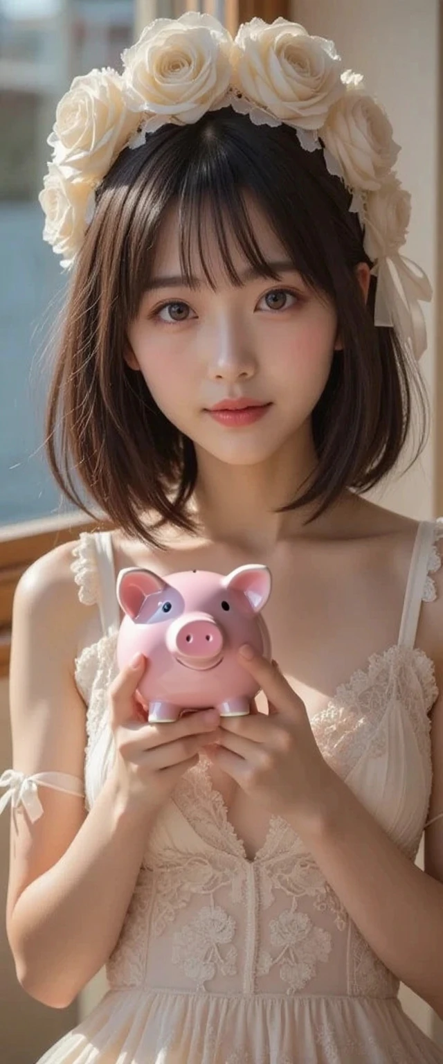 (bangs:1.3),(smile:1.3), (hidden area :1.3), (shiny brown hair :1.2),(white skin girl:1.4),(beautiful face:1.3),(gigantic boobs:1.3) (cute nose:1.5),(beautiful skin:1.3),
(short dress:1.3),(colorful:1.1),,(neatly groomed hair :1.2),(lot of pigments :1.4),( bangs :1.3)