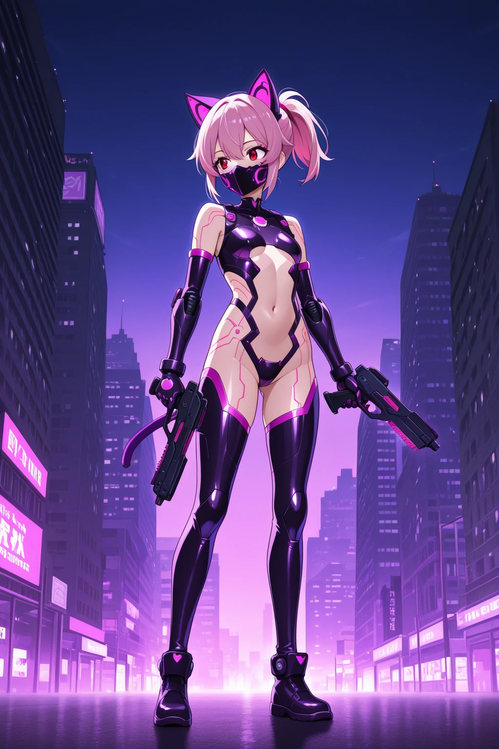 best quality,masterpiece,highly detailed,ultra-detailed,, turkish , a kpop female  1gril,[nicky whelan:uma thurman:0.3]<lora:neg4all_bdsqlsz_V2:-1> lucy \(cyberpunk\), multicolored hair, bob cut, 
latex bodysuit, mechanical arms, gameplay mechanics, cyborg,fighting stance, 
pastel \(medium\), watercolor \(medium\), 
cyberpunk cityscape, 
(Padded armor),An armor made of layers of cloth or leather
Afro with Glowing Tips - Neon Green
 <lora:anime-minimalist:2>