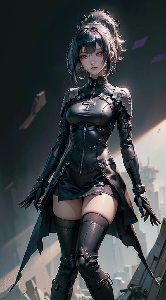 ((Best quality)), ((masterpiece)), (detailed: 1.4), 3D, woman wearing tomo Rider outfit