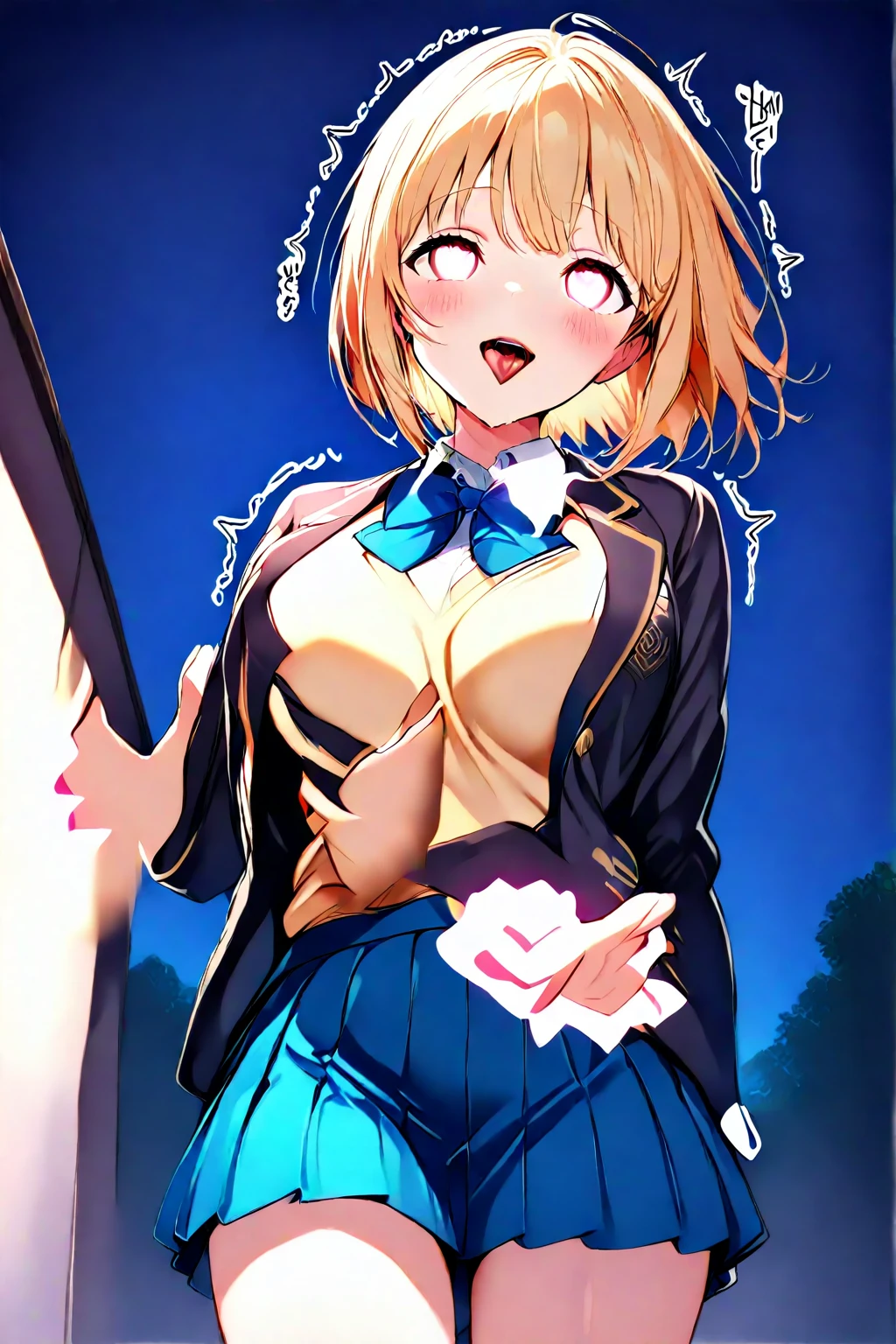 one girl, sexy, naive, anime girl