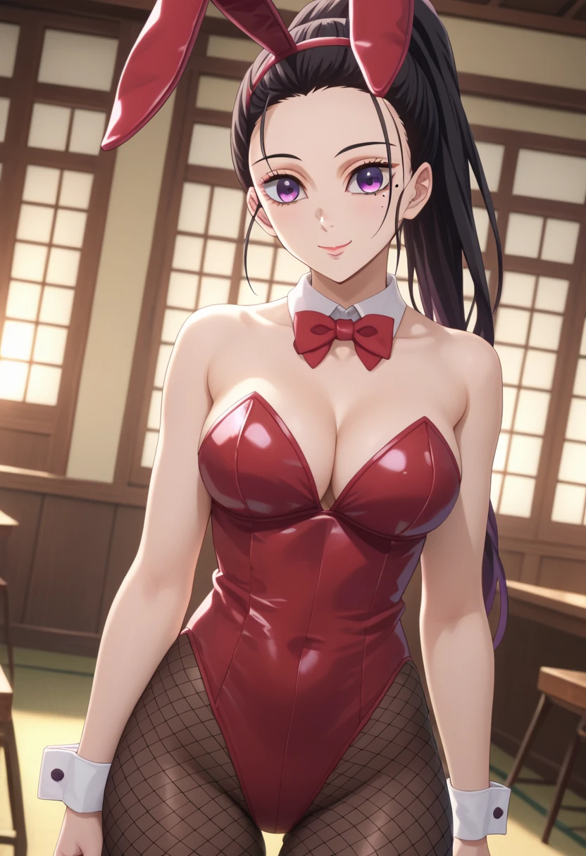 work of art, ultra quality, Beautiful detailed, extremely detaild,16K, exotic, high resolution, beautiful background, beautiful eye, beautiful fur, bold line, anime styling, focus only, (kaori hides in a de casino wearing a satin retro bunny costume.), kaori, 1 girl, standing alone, 27 years old, daring sexy pose, tomboy, Woman&#39;it&#39;s the whole body, perfect figure, anger, blush, Dissatisfied look, Erotic, Mesmerizing, charme, beautiful Woman face, deep red eyes, well-formed eyelashes, perfects eyes, shining skin, greasy skin, shining skin, beautiful Woman slender body, beautiful  big  breasts, neckleace, clavicle, (Wearing a retro satin bunny costume, stilet heels:1.2), (neckleace), (boost), perfectly chiseled abs, beautiful long legs, retrocoelhinho, (camel toe), (perfect arms, perfect hands, perfect toes, Perfect Anatomia), sweaty:1.4, sweatdrops, humid, humid, (gazing at viewer), (de casino, illuminate, cinematic lighting, bokeh), perfect quality, good quality, work of art, hdr, ultra HD,