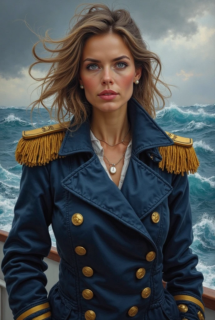 Pirate of the seas with eye cap