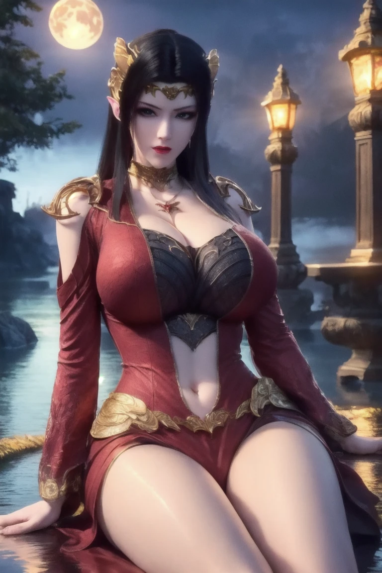 Obra maestra, la mejor calidad, full HD, 8k, Chica demonio, con cuernos y bolas de fuego, very sexy and super beautiful clothes the best work of art