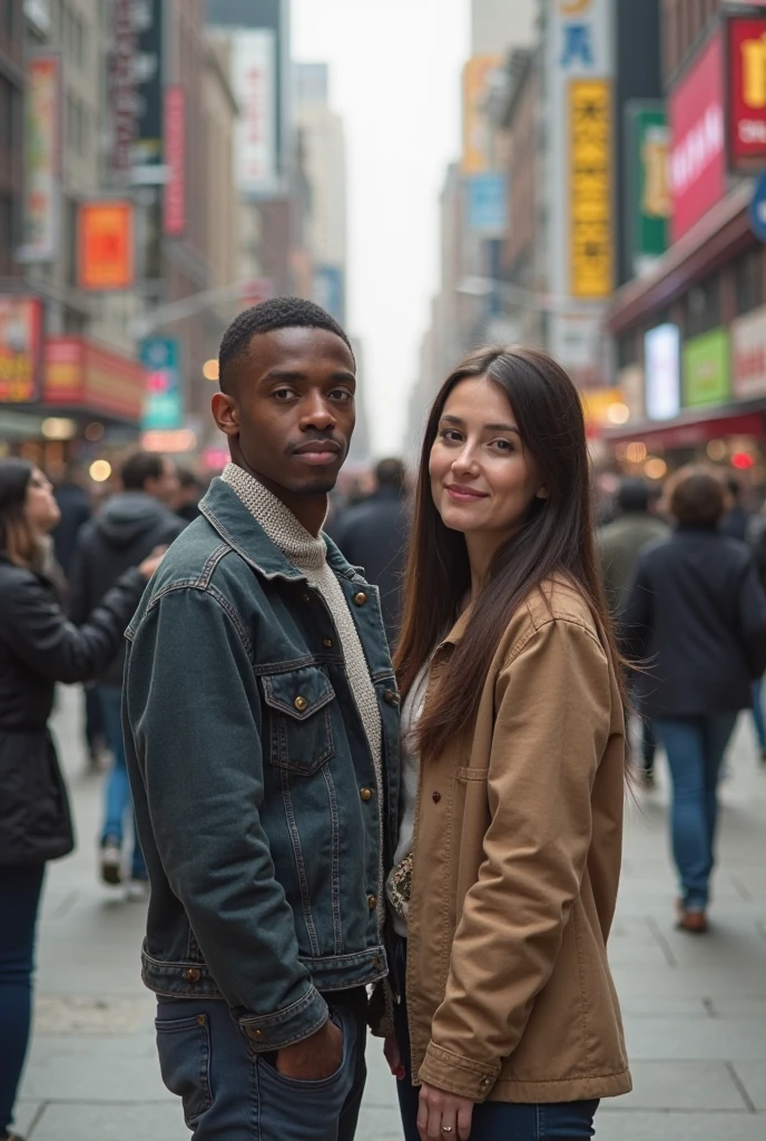 Draw my face and my girlfriend's together in a beautiful paradise
