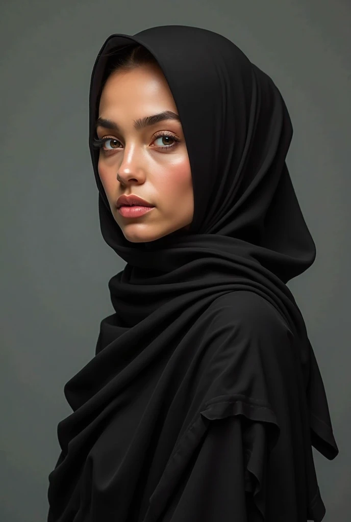 beautiful hijab woman wearing Muslim clothes