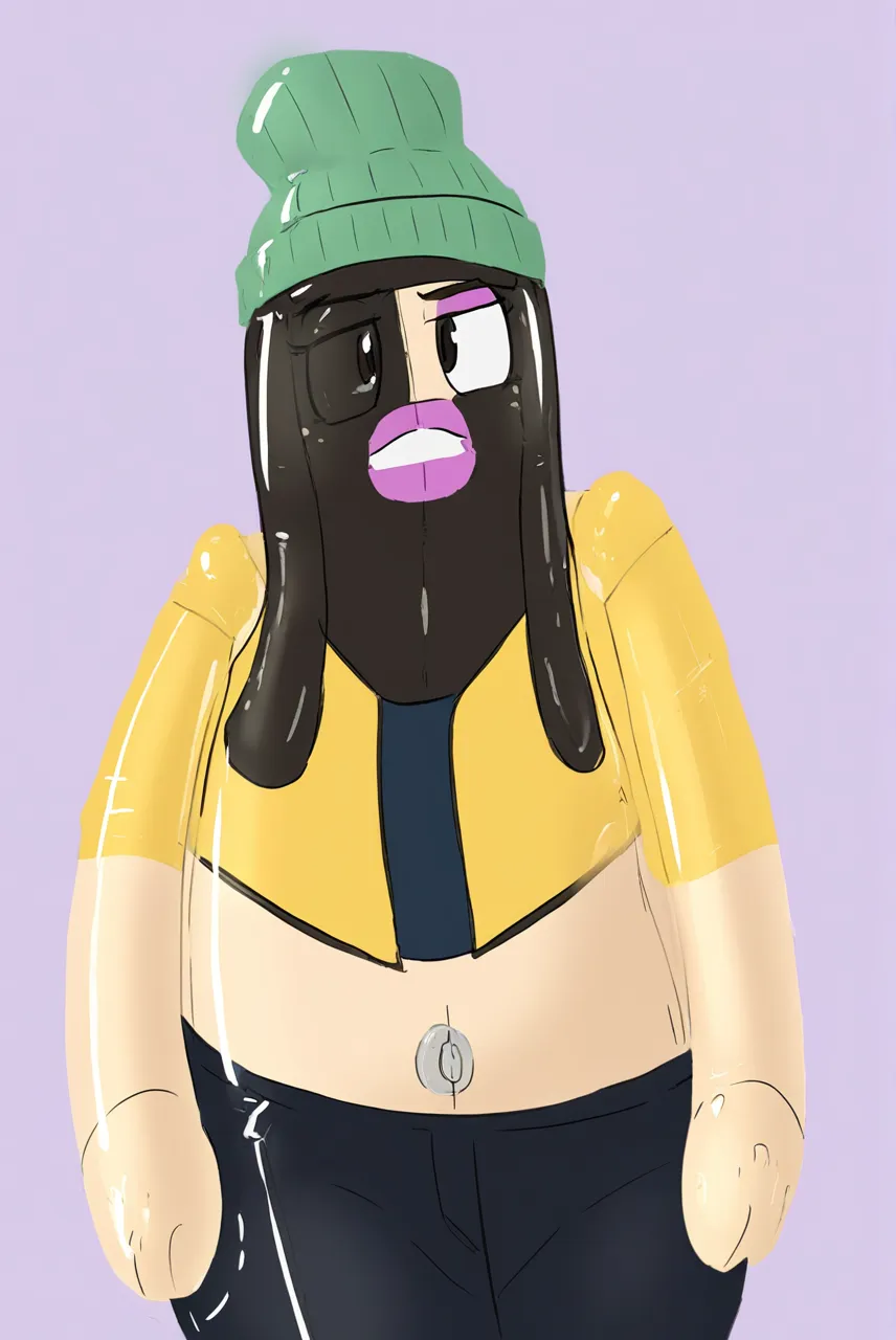 Abstrak Manusia Balon