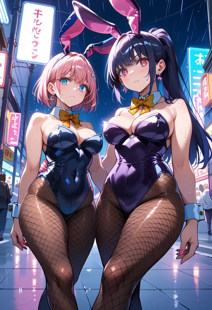 galko, dangerousbeast, big breasts , massive breasts, gigantic sagging breasts, gigantic breasts, location in the city, elbow gloves, full body, showing off that booty, showing off ass