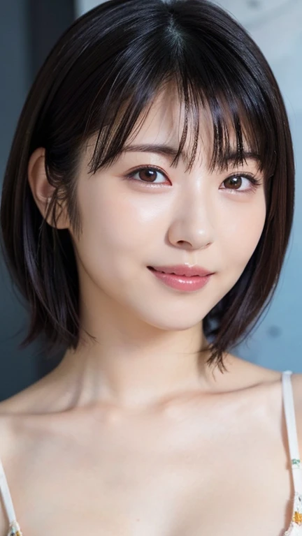 (Photo taken by Canon EOS R6, 85 mm, 1/1250, F/2.0, ISO 400)、extra detailed body、extra detailed face、best qualtiy:1.2)、femele、looking at the viewers、(JINS)、(Random background:1.4)、full body Esbian、Precise proportions、(Japan Person Model)、18 year old girl、Slim model、小柄、Hairstyle is random、long legged、small ass、鎖骨、abdominals、Double weave、A Japanese Lady、beautiful and delicate face、fair white skin、authentic skin、(详细的脸)、Well-formed round face、pores、超A high resolution、 8K、parameters Best quality、​masterpiece、(realisitic:2.0)、detaileds、Skin Details、Hairstyle is random、beautidful eyes、An Asian girl、Slimed、Beautiful fece、Studio Lighting、(((teats)))、Natural abs、bare shoulders​、oval-face、二重まぶた、Eye in the center、独奏、((Thin natural pink areola))、delicate and sexy(鎖骨:1.3)、(shinny skin:0.8)、(​masterpiece:1.4)、(top-quality:1.4)、natural(Perfect breasts with good shape:1.25)、shiny lip、(SFW)、（One nipple on one breast）、((Colossal tits))、((small areolas))、(((one leg up)))、((an ultra-Small Face))、((pubick hair))