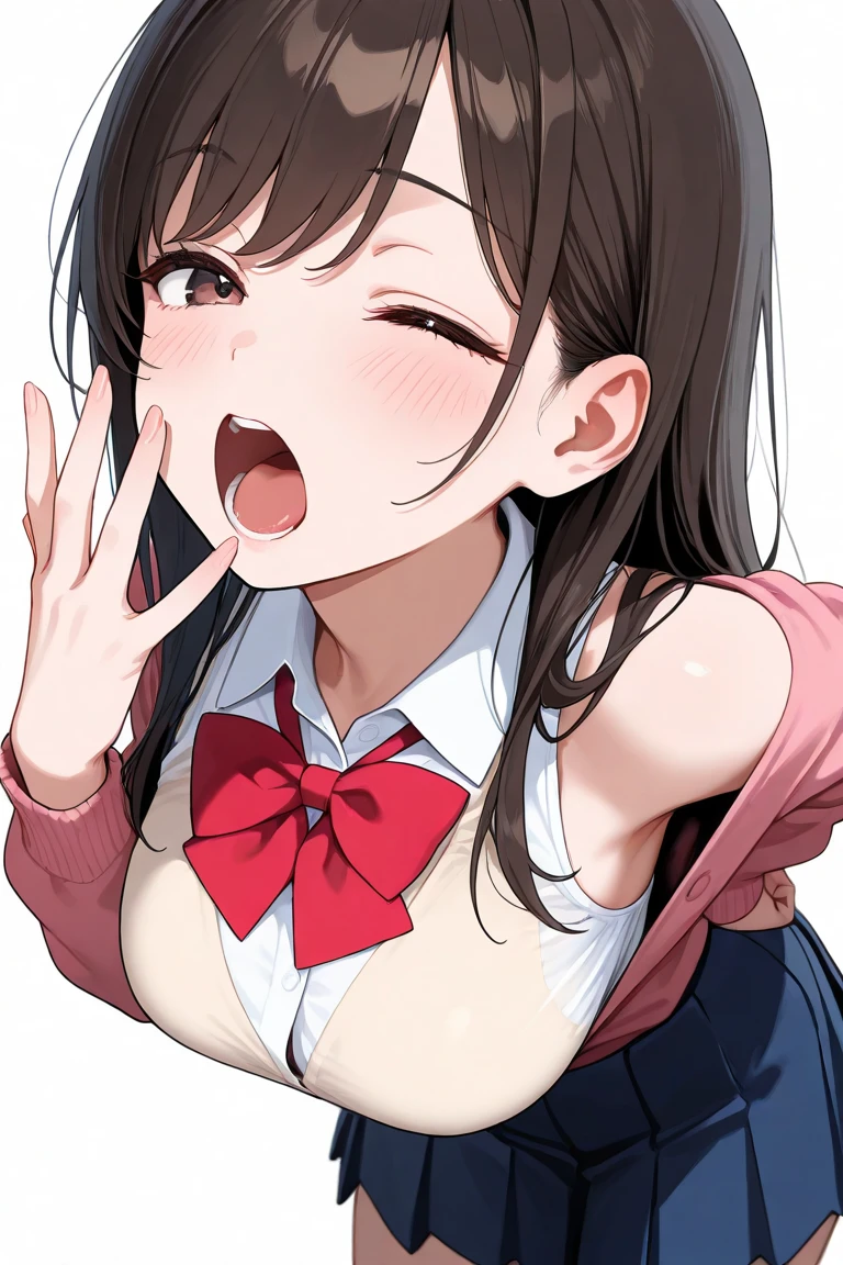 nsfw, (masterpiece),(super fine illustration,8k cg wallpaper,highest quality,very detailed,ultra high resolution,best aesthetics,anime colored),(cowboy shot,From front),idolmaster,(shiho kitazawa), (16yo, beautiful girl), (beautiful brown eyes),((((beautiful black hair)))), ((long straight hair)), (wet hair), (wet skin), ((sweat)), ((steam)), (((flat chests,large breasts))), (one eye closed)( japanese high school students sailor uniform:1.5), (perspired:1.2), (Nude),(slender),(midium breasts), ((pubic hair:1.3)),(BSP, pussy juice dripping,pussy, pussy slip,no makeup, sweaty body),(no good),(no panty), ((spread legs)),(((spread pussy:1.3))),((steam)),(scatter sweat),(embarrassed,smile), open mouths,(((one eye closed))),((tongue out)),deep breathing, feel good,indecency,spread legs, squatting,(Nice touch),((Bukkake, cum on body:1.9),(Bukkake, cum on face:1.3),((Bukkake, cum in hair:1.3),((bathing)),((reclinin)), (((unit bath is filled with sludgy cum and urine, semen bath, the bathtub is filled with cum))), (((multiple boys, peeing on a girl, multiple penises, ,gangbang, holding penis))),ecstasy torogao, saliva trail, nose blush,pleasure vaginal penis,cleavage of the breast,impatience,,(bukkake:1.5),(one eye closed)),(((looking at viewer),(light),(spoken heart:1.5),(ecstasy:1.5), ecstasy:1.5),(one hand peace sign:1.5)),(bath room),(filming:1.5), ,(happyFace:1.5),