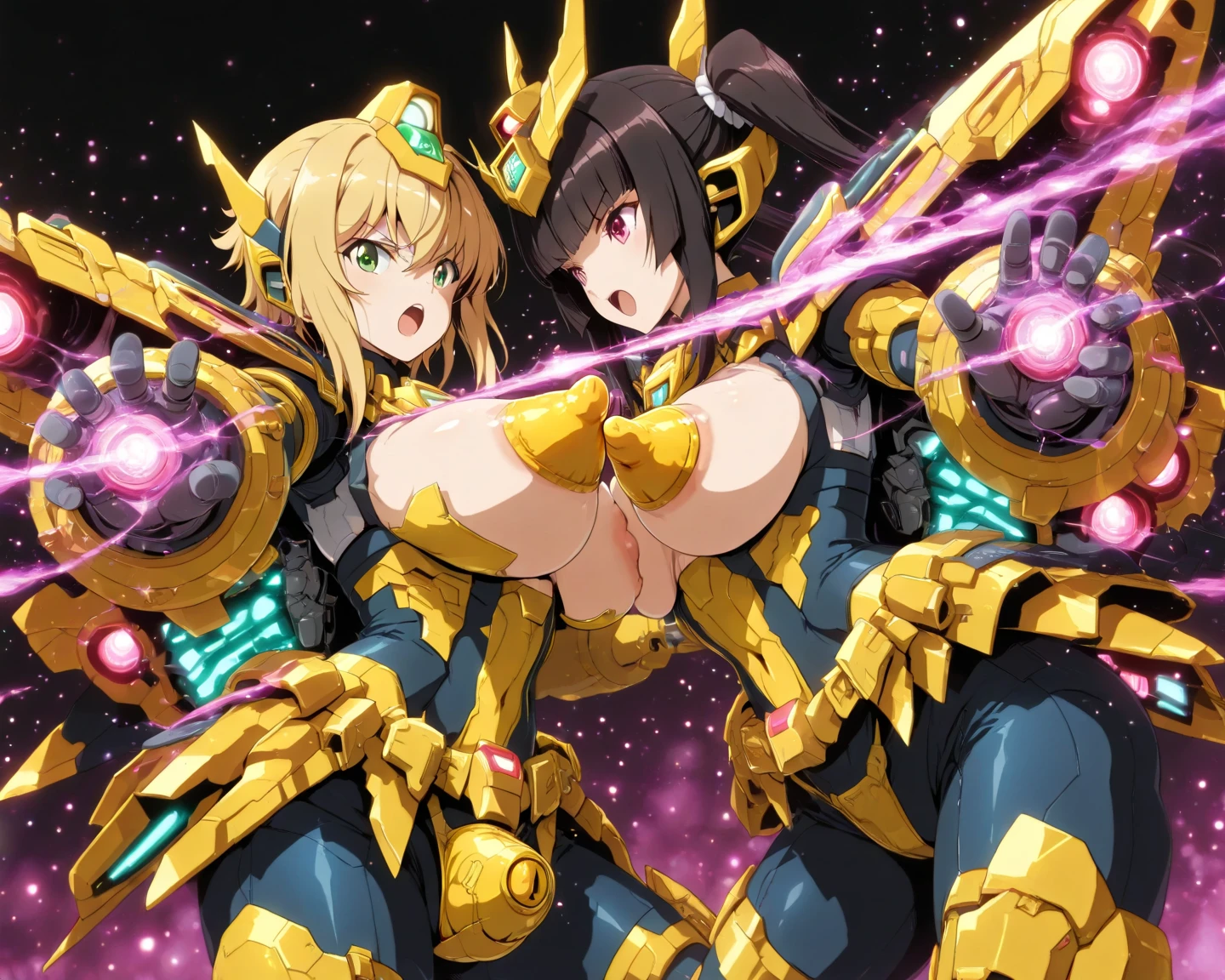 nsfw, guilty gear strive, 3grils, megami magazine, prison,