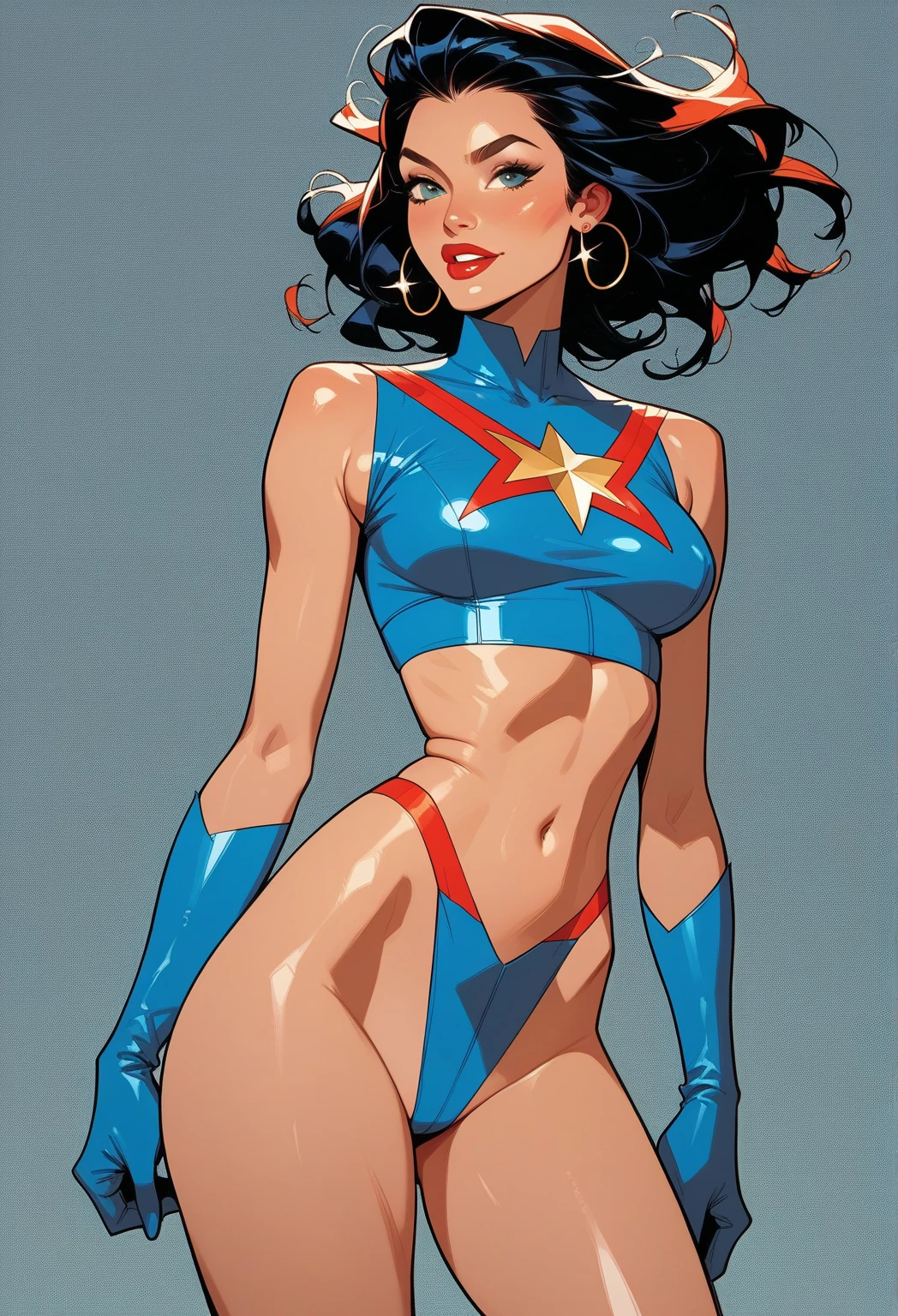 Sexy comics, 1980 comics style