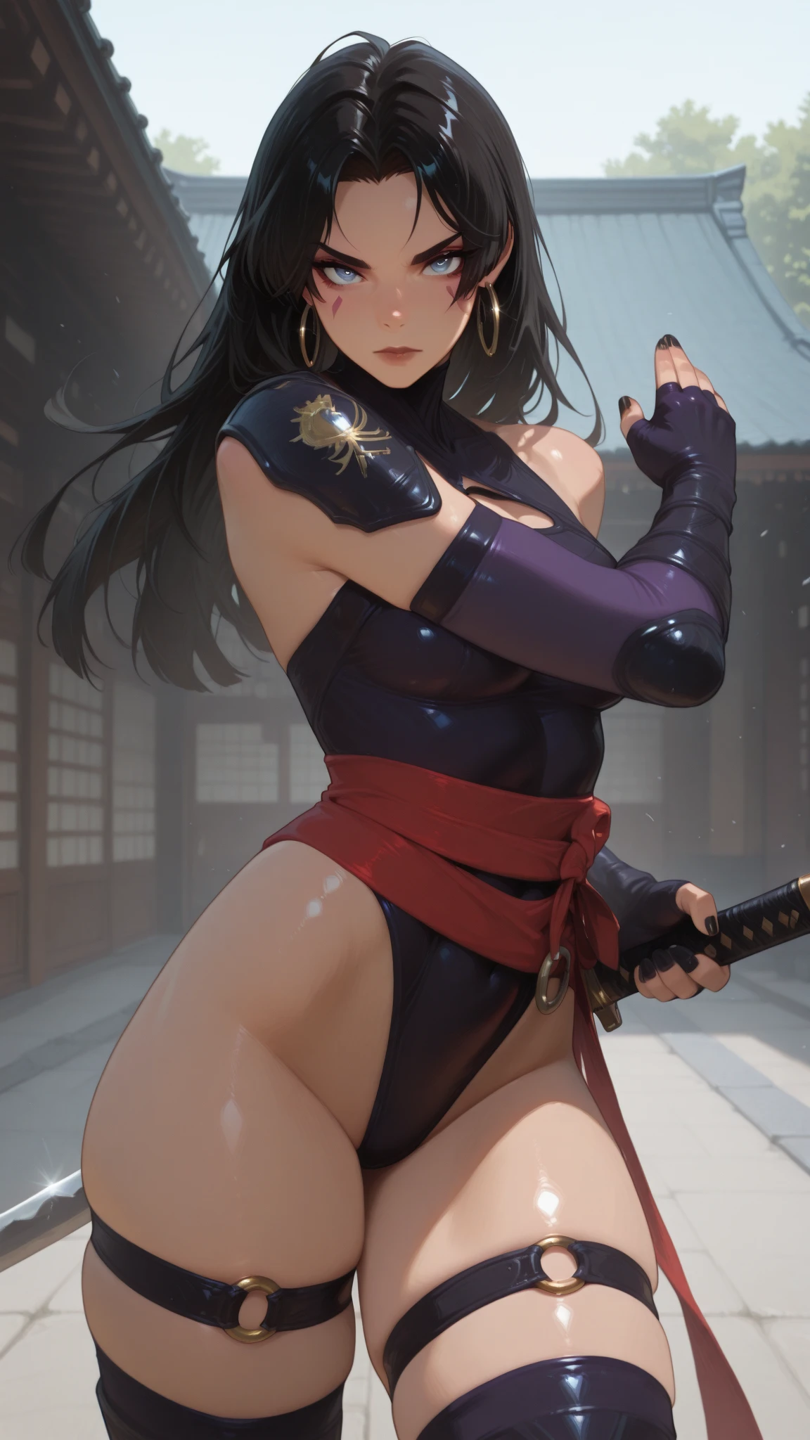 Raiden Shogun with transparent bikini