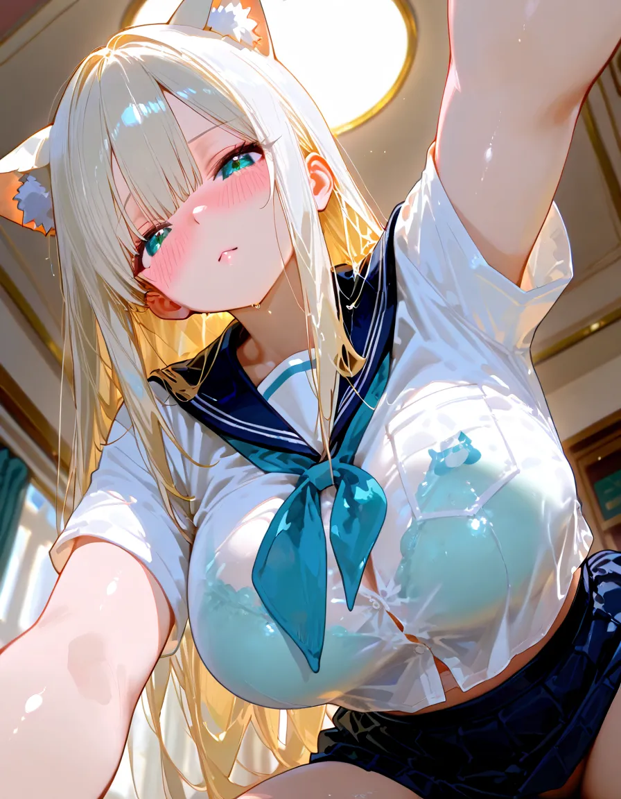 nsfw, (((pov-cun))), photographing sex, 1girl, nsfw, (spread pussy, nipples), (big breast:1.5), super straight long dazzling shiny bright blonde hair, long silky bangs, Shining pale light blue anime eyes, detailed night Tokyo street, nsfw,((com on face:1.6)), (cum on body:1.7), ((excessive cum:1.5))