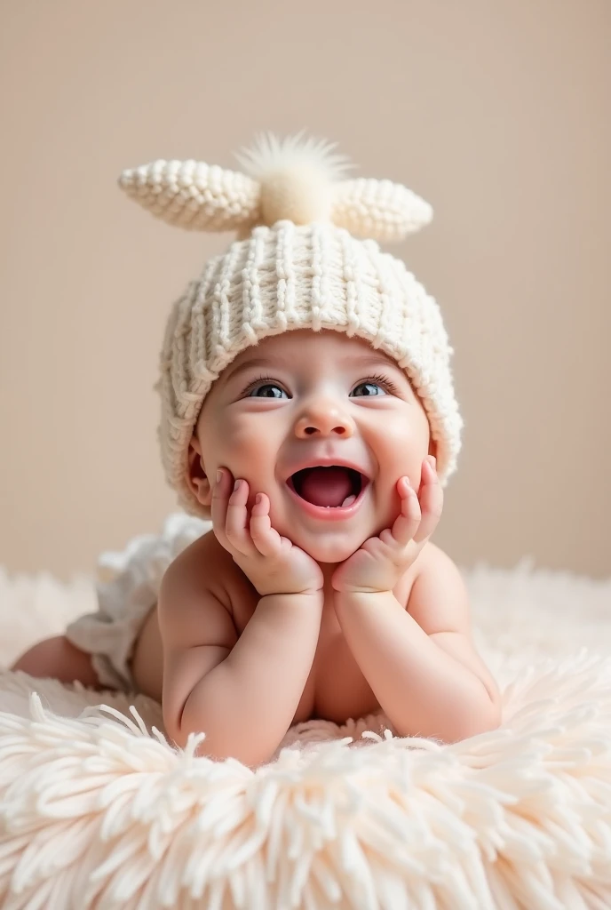 There was a baby sitting on a white chair, Innocent smile, Sweet and innocent, Cute boy, soft happy smile, portrait shooting, cute cute, Happy kids, Young and cute anime face, laughing sweetly, Portrait image, Cute smile, Young and cute melon seed face, Cute and lovely, cute cute, beautiful lovely, cute and funny, cute cute