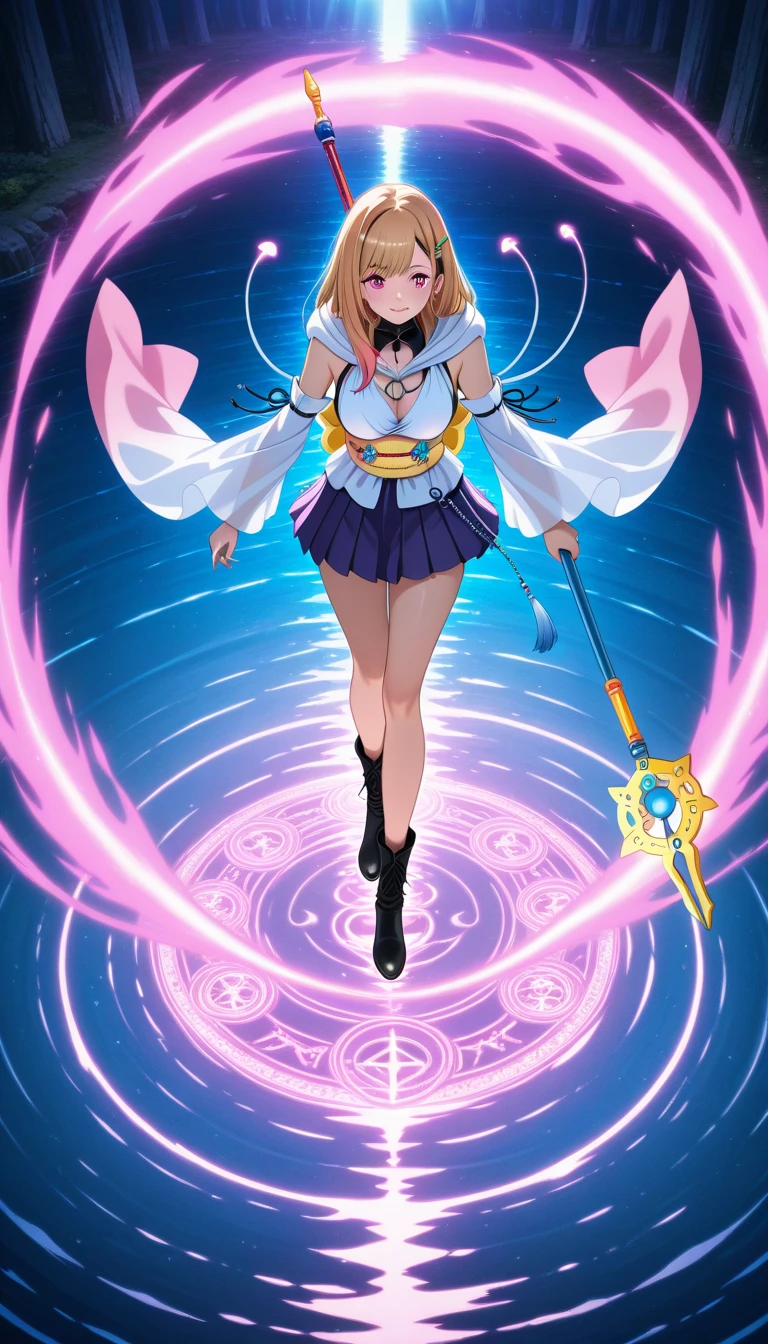 1girl fantasy anime by Yoshitaka Amano