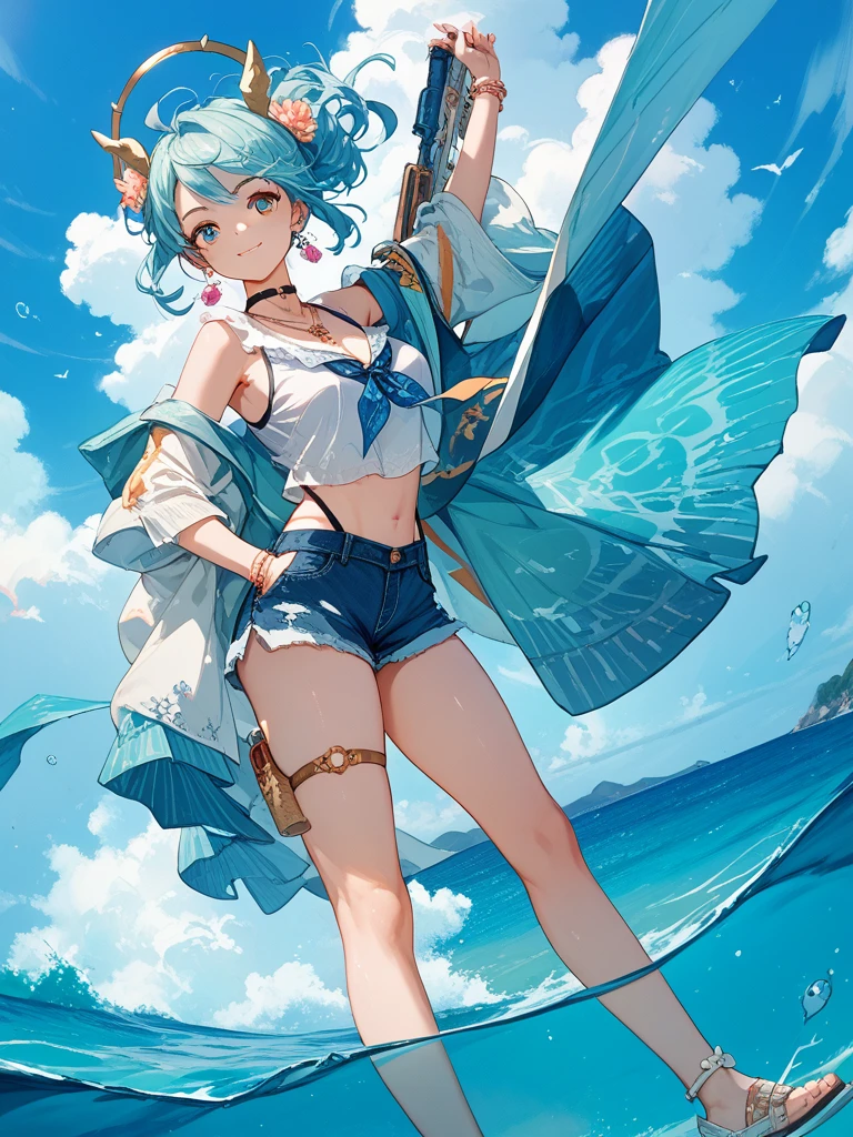 1girl,cetus,coda,ocean