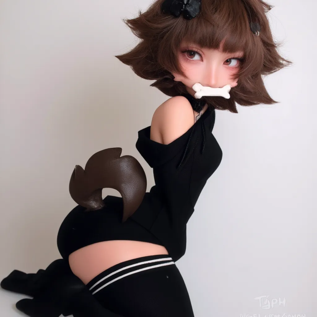 (Best quality, 8k, 32k, Masterpiece, UHD:1.2), Photo of Pretty Japanese woman, large breasts, very short bob hair, Black Hair, portrait, gravure, cute