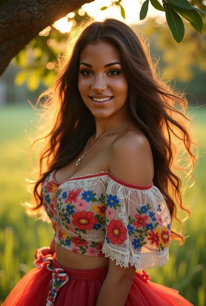 Girl with big breasts
