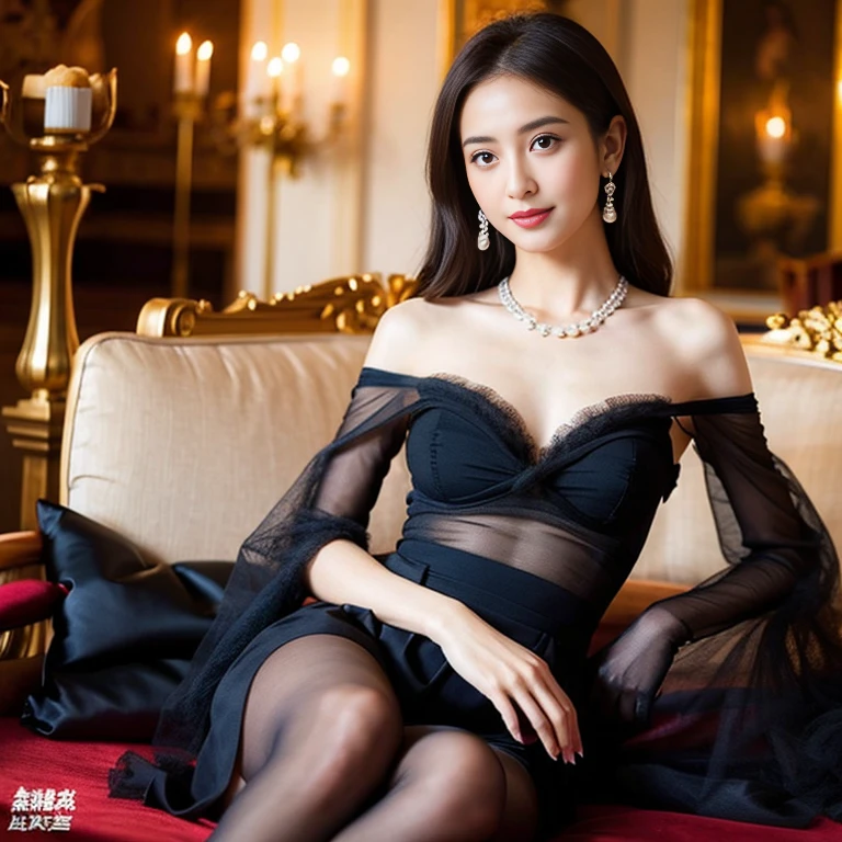 ((top quality、8k、​Masterpiece:1.3))、Extremely delicate and beautiful girl，full-body shot，huge breasts，bigger breasts，amazing breast size，H cup，Modest skirt，sunset，sunset。Wear big earrings，Very white skin，moist red lips，Waist is very thin，Thighs are very thin，Big hips，Smile，White and smooth skin，Smooth and fair skin，flawless skin，Fair and shiny skin，cold white skin，The camera focuses on the chest，bright light