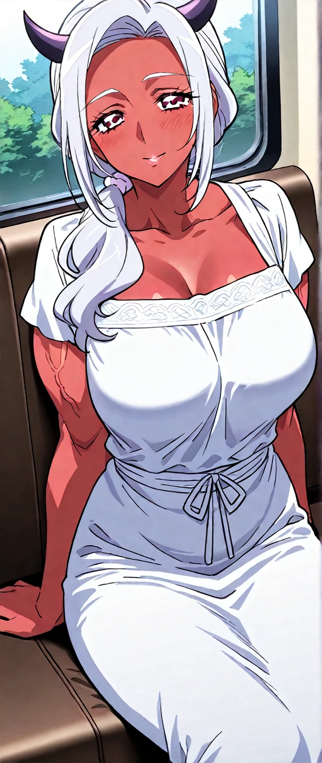 Milfs, a one woman, breasts big, gigantic breastss, Breasts huge, Mature female, heavy breasts, short hair, (silver-haired), light-skinned female, orange eyes, big-ass, Curvilinear waist, breasts resting on the table, with chin resting on hand, shoulders resting on the table, , Looking at Viewer, bra edges on sweater, sensual cleavage, full breasts, breasts larger than the head, mature face, curvy female, thick-thighs, voluptuous female, black belt, delicate gloves, bra strap appearing, soft tits, female focus, Mom's breasts, mommy, charming countenance, Imposing female, high waisted jeans, cloth sweater, teasing with your breasts, sitting on a restaurant chair, a date, First-person view, in front of the suitor, Silly smile, hearts over the head, plates with food on the table, candle lighting, in an elegant restaurant, glass of wine on the side, sitting in front of the viewer, (sitting at a table in a restaurant), upper body shot, partially visible body, crowded restaurant in the background, in the nighttime, Romantic mood, silver-haired