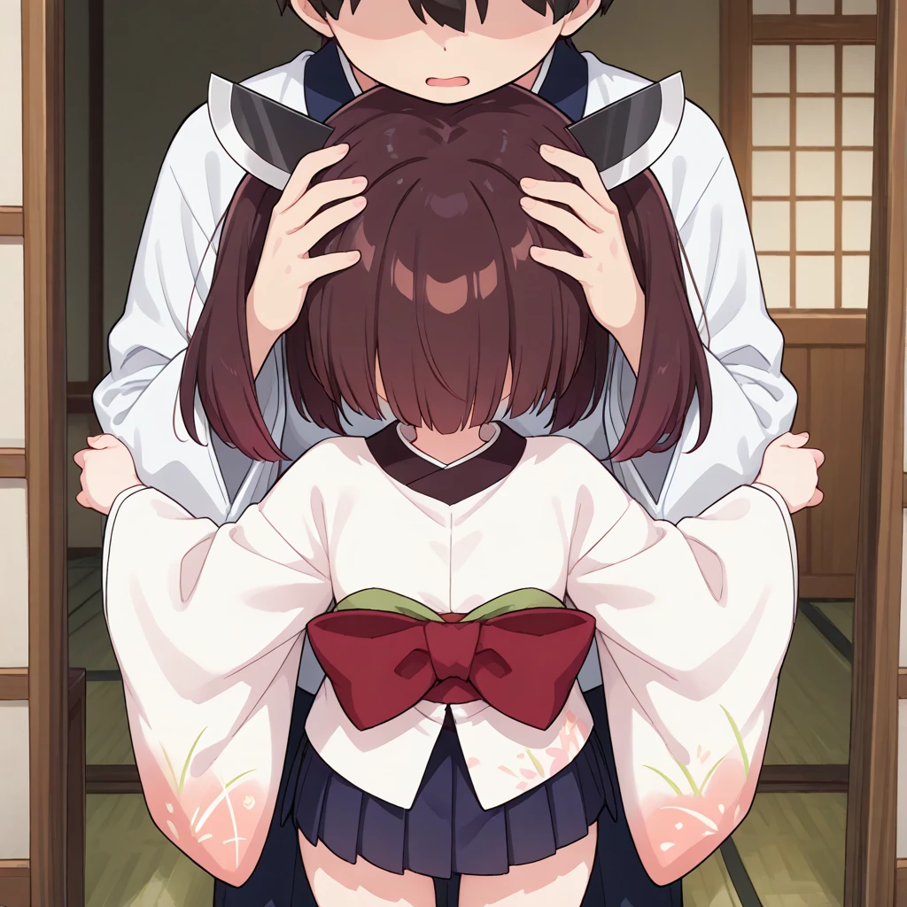NSFW,masterpiece,Highest quality,High resolution,Super detailed,Nekone \(Utawarerumono\),Brown Hair、（Red Eye：1.3）、ribbon,Twin tails、ヘアribbon、Mole、目の下のMole,Small breasts,(first round),blush,(Ecstasy face),(Ahegao),Estrus,I feel,(Princess),(Lady),(Sex slave),Brothel at night,Japanese-style room,(Having sex),(Squirting),(Trembling),(heart),(Falling into Pleasure),Give in,(Cuckold),From the side