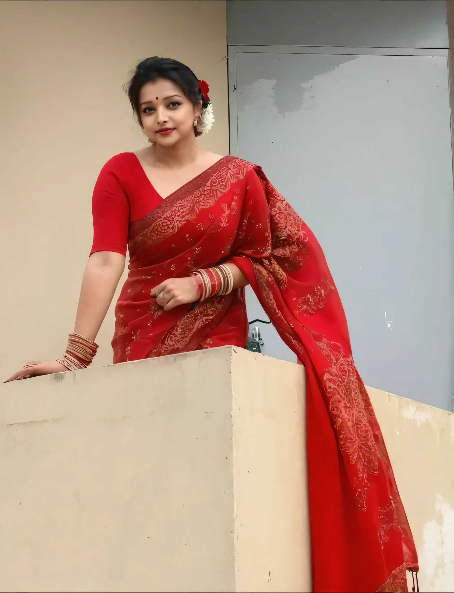 Remove her saree