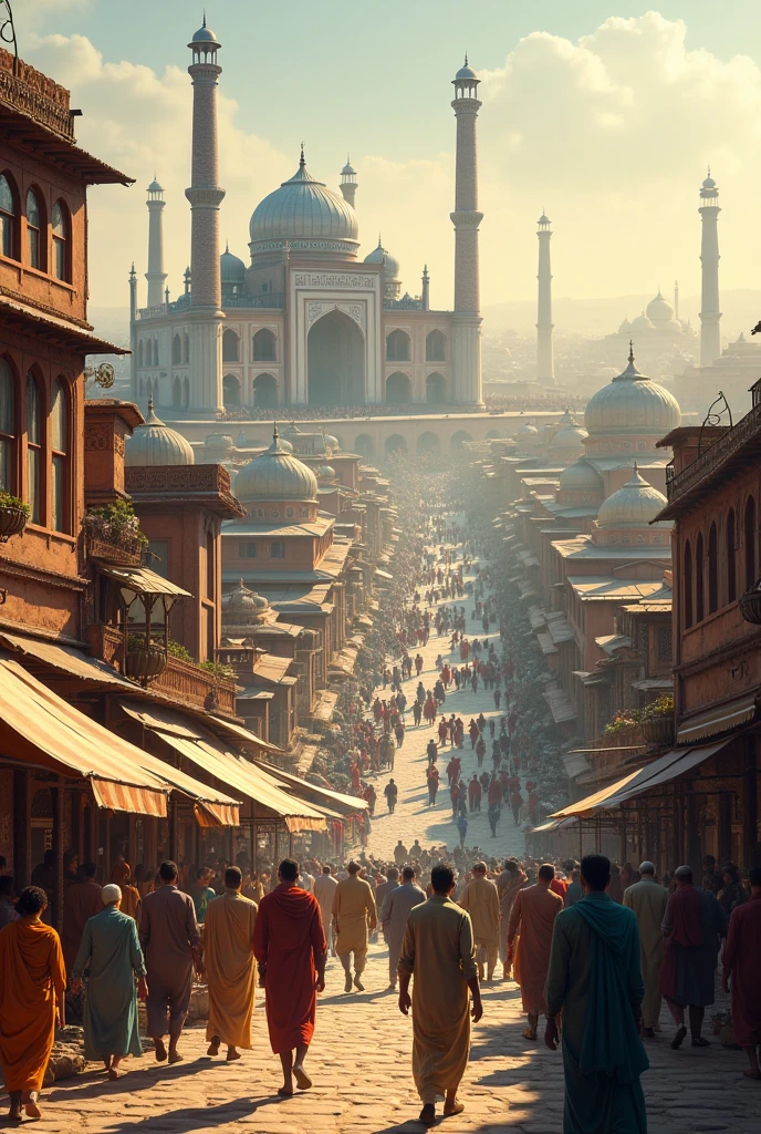 Developed India 2047 painting 