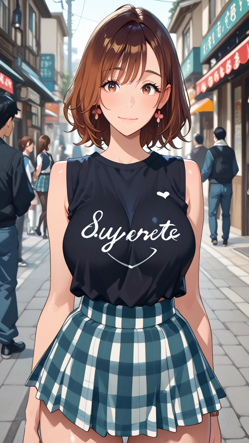 n0t1t5:,<lora:n0t1t5-v2c:1.1>, auburn hair, shirt, cleavage <lora:btpt-fc-v2:0.3>