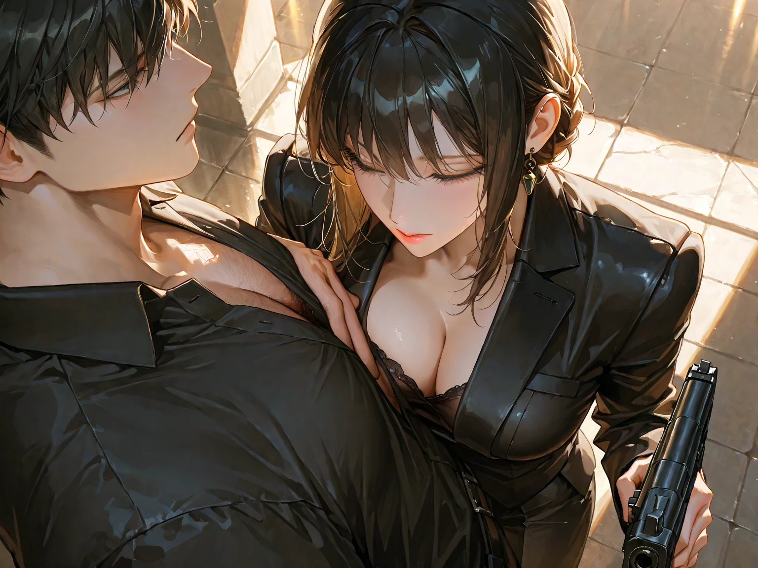 Photograph the whole body、(Very large breasts、Very heavy chest),20-year-old,young woman、Japanese、((Short Hair)),beautiful girl、slender、thin,Glaring expression,(((Beautiful nipples are visible))),Accentuate your breasts,White skin、photograph, Realistic, highest quality, Detailed face、Tokyo、Crowded with people、Street view、Gravure pose、(((Green bondage outfit)))、Written boundary depth, Bokeh,Watching the audience、Sad face、Tears flowing、Are crying、(((Face is reflected))),(((Exposing her breasts))),(((Exposed nipples))),Hands are not reflected、Hands down,(((Exposing her breasts))),(((Exposed nipples))),,(((Exposing her breasts))),(((Exposed nipples))),(((a man sucking a woman's nipples))),,(((a man sucking a woman's nipples))),(((a man sucking a woman's nipples))),(((a man sucking a woman's nipples))),(((a man sucking a woman's nipples)))