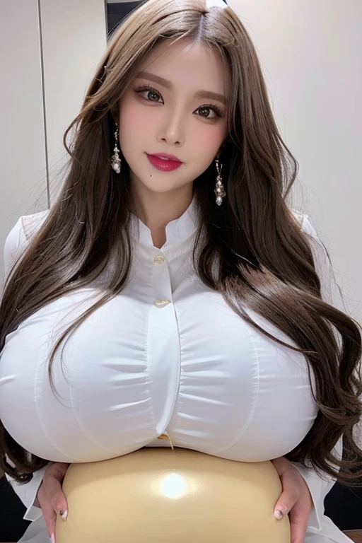 NSFW, 8K,ultra high definition,(masterpiece:1.2, best quality), (magazine cover), (많은 텍스트가 포함된 다채로운 magazine cover),fascinating, elegant, Trend, trend, radiant, head turner, dazzling, elaborate, very cool, dramatic, brave, ((swedish model)), ((((white hair)))), It shows off her enhanced look perfectly... She has perfect makeup, (((((huge sagging breasts,hbig breasts,Sexy))))), 그리고 is striking a sexy, ?????? pose), Her body is perfectly toned, sunny beach background, (very detailed:1.2)((((100%all nude,Lots of pubic hair)))),((red lipstick)),Blue Eyes,((long hair)),((((bust)))),