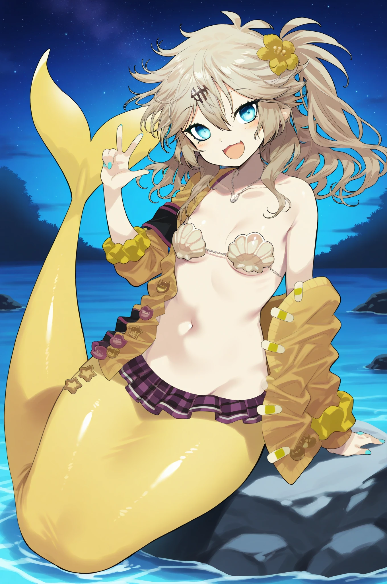 Anime. 1 girl. Slave. Mermaid. Blonde. Long hair. Blue eyes. Beautiful eyes. Perfect eyes. Expressive eyes. Ideal face. Ideal anatomical body. body. The lower half of the body is a mermaid tail. Mermaid tail instead of legs. Slender body. Small breasts. Beautiful nose. 16 years. Embarrassment. Blush. Beautiful character design. Shiny skin. Slave collar. Shackles. Crawling out of the water. He leans on his hands. Dirty swimsuit bra. Torn swimsuit bra. Uncovered crotch. No panties. Cold. Runny nose. Nasal mucus. Snot. Snot flows from the nose. Copious snot discharge from the nose. Heat. Heat. Fever. Urinary incontinence. Wants to pee. I need to pee. A strong, desperate urge to pee. She peed herself. Sea. Beach. A wrecked ship on the shore. She survived the shipwreck. Tears in my eyes. Cry. Snot flows from the nose. Full body. Full height. nsfw. Official art. Extremely detailed CG Unity 8k wallpaper. Ideal lighting. Ultra high resolution 4K. Super detailed 8K. A high resolution.
