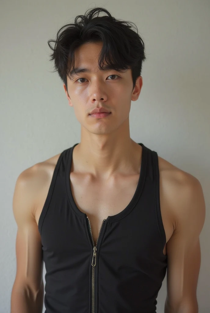 arafed man standing in front of a wall with his shirt off, korean muscle boy 2 1 years old, muscular!!, male model, wonbin lee, south korean male, hyung - tae kim, hyung-tae kim, hyung tae kim, inspired by Joong Keun Lee, lean but muscular, [ adamantly defined abs ]!!, with abs