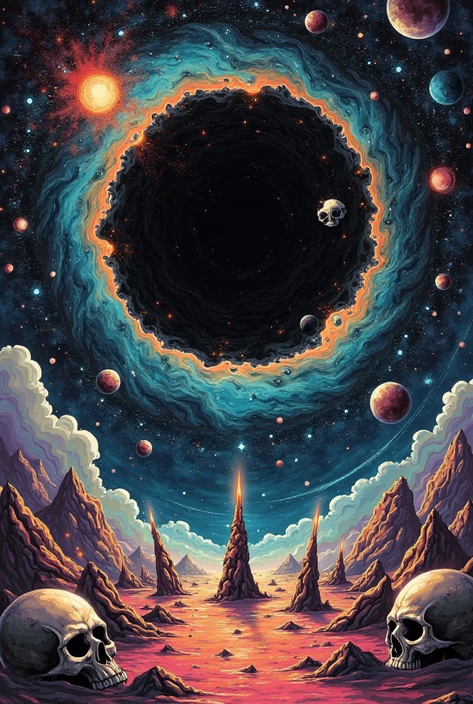 black hole <lora:Retro SciFi v.2:0.8>