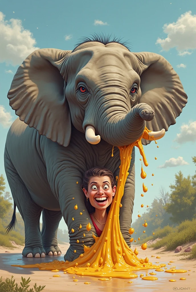 (solo:1.2), elephant, lying on belly, (flaccid:1.1) penis, (equine:0.8) penis, detailed tusks, (pink:0.7) grey penis, ((((huge mottled elephant penis)))), (((raised tail, small tail, tail with tuft, excessive urine, balls, big butt, hair tail tip, spreading legs, anal juice))), gaping anus, public park, full body view, rear view, masterpiece, high quality, realistic, detailed background,