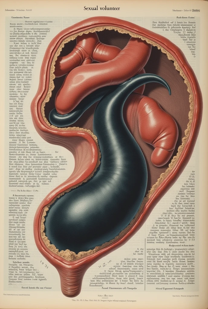 Create an image of the intestine with all the parts and cells present in it, use gayton and neter ckmo medicine references