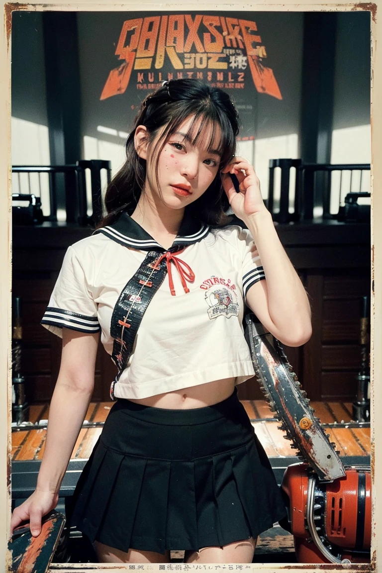 a 18 year old girl, Sitting in a movie theater, Bokeh, Perfect Figure, (((Hand-lifted skirt, boxer shorts, I can see the panties))), ((My eyes crossed, captivating)), Short T-shirt, slim tummy, (mini-skirt),(Spread your legs)