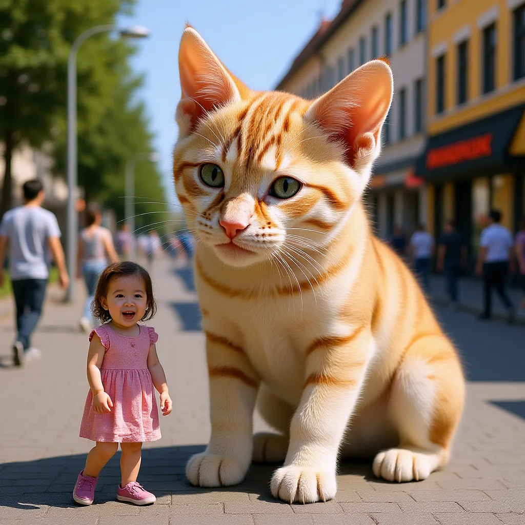 Turn cute pets into giant ferocious beasts